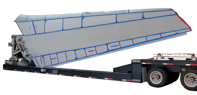 vertical fin trailer